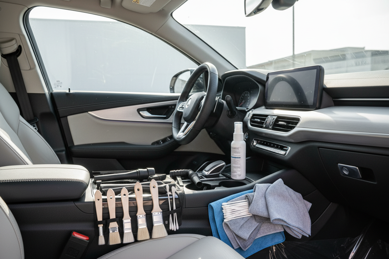 Interior Detailing Essentials: The Small Tools That Make a Big Difference