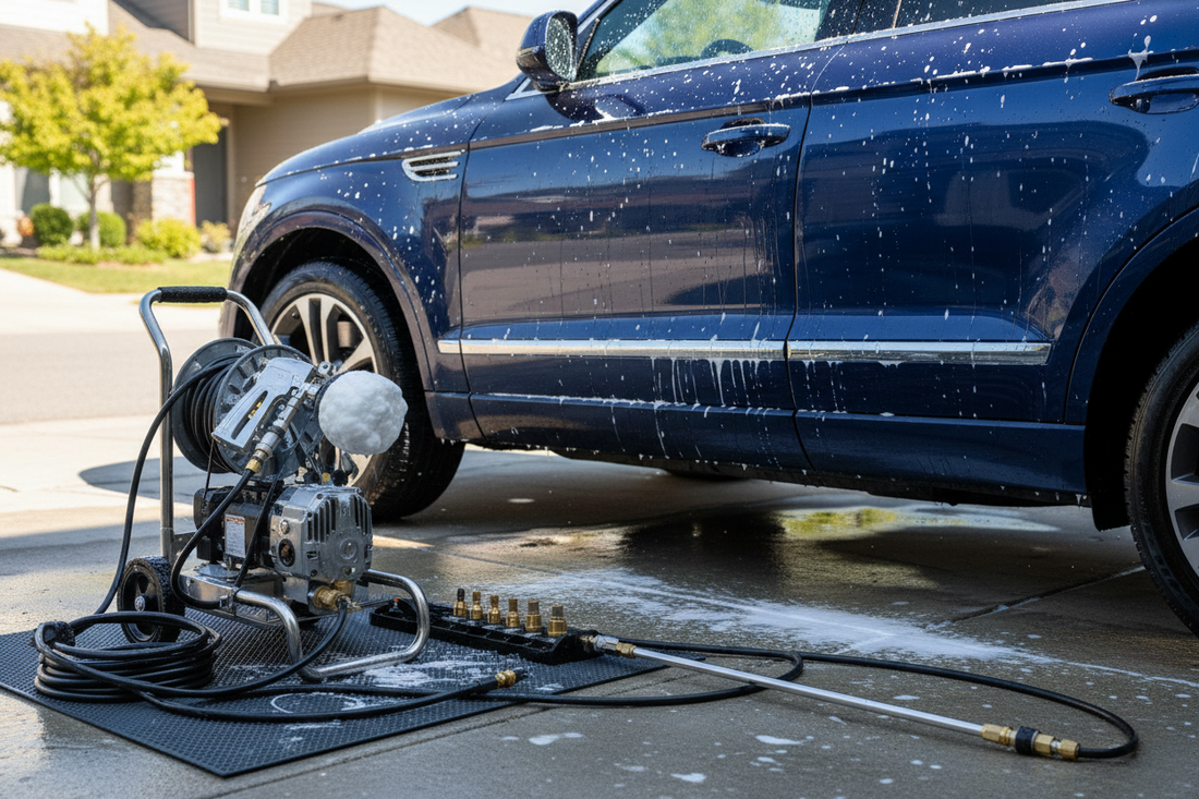 Pressure Washer Accessories That Make Car Washing Easier
