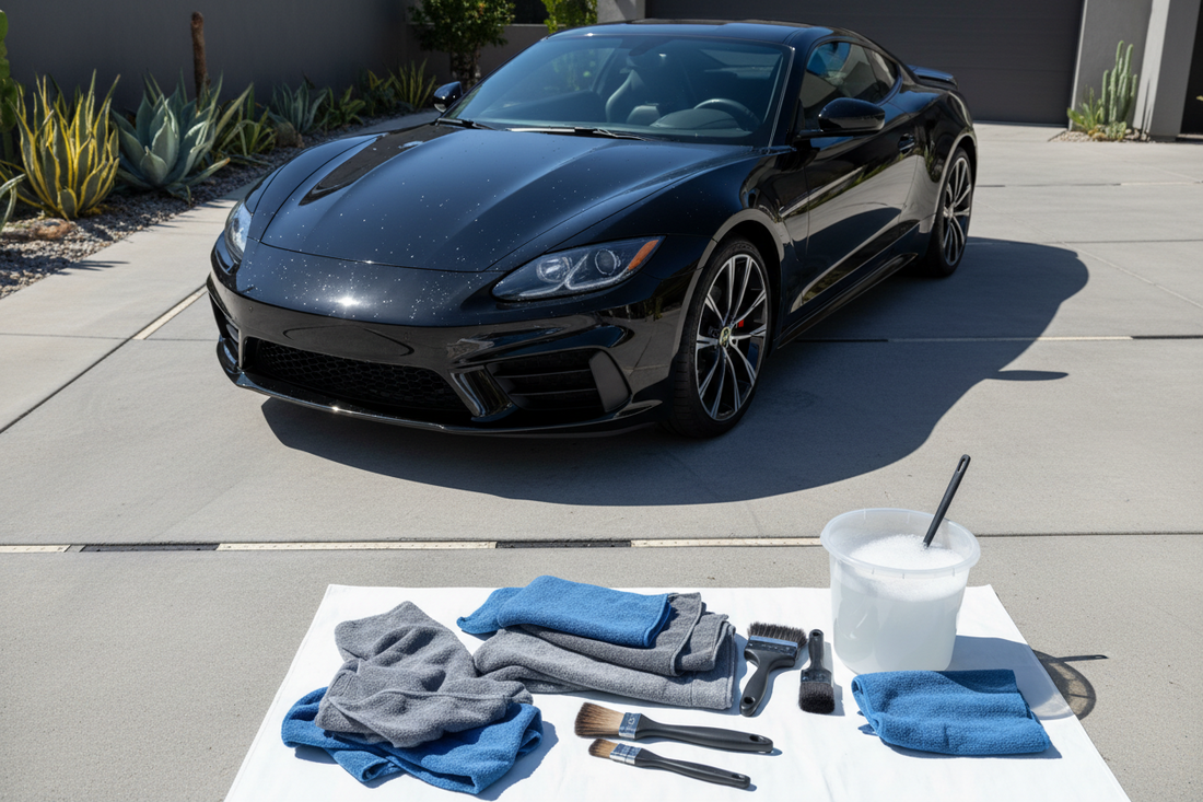 How to Build a Simple Car Detailing Routine at Home